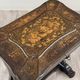 Necessary sewing furniture in blackened wood, Napoleon III style, 19th century.