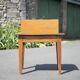 Bureau écritoire bois vintage, bureau bois vintage, secrétaire pupitre, meuble bois, décoration