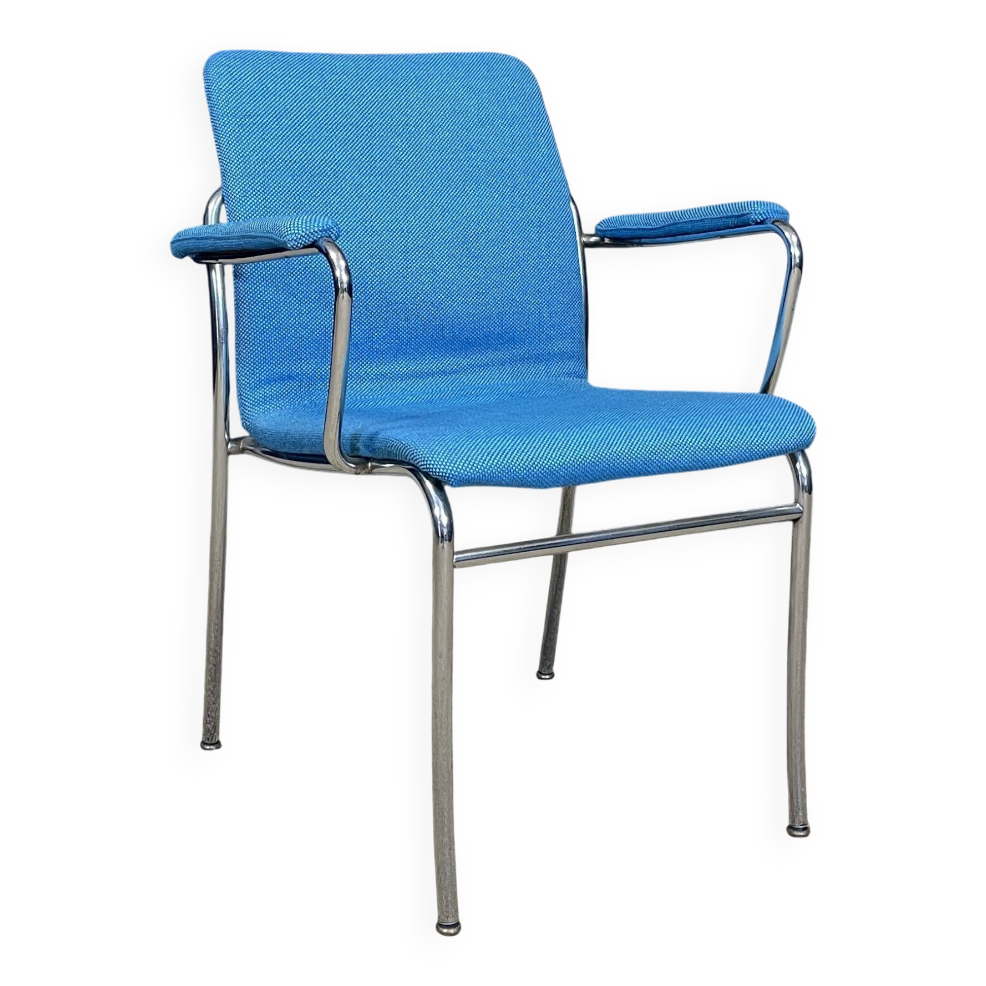 Fauteuil scandinave vintage NKR Suède 1978