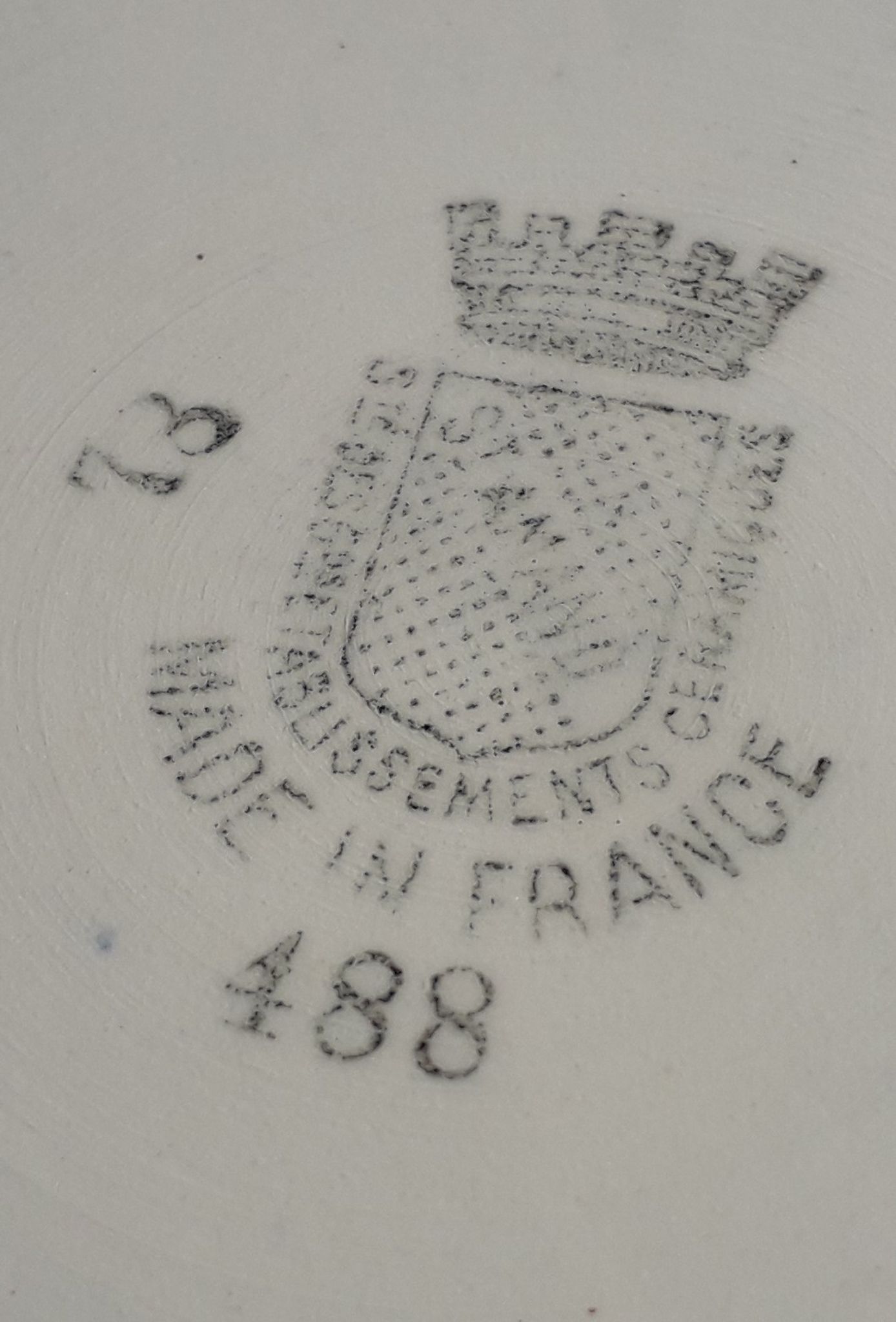 Pichet saint amand art déco