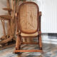 Rocking chair enfant bois fauteuil à bascule
