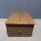 Antique painted Swedish wooden chest