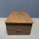 Antique painted Swedish wooden chest