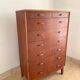 Danish 8-drawer chest of drawers in teak