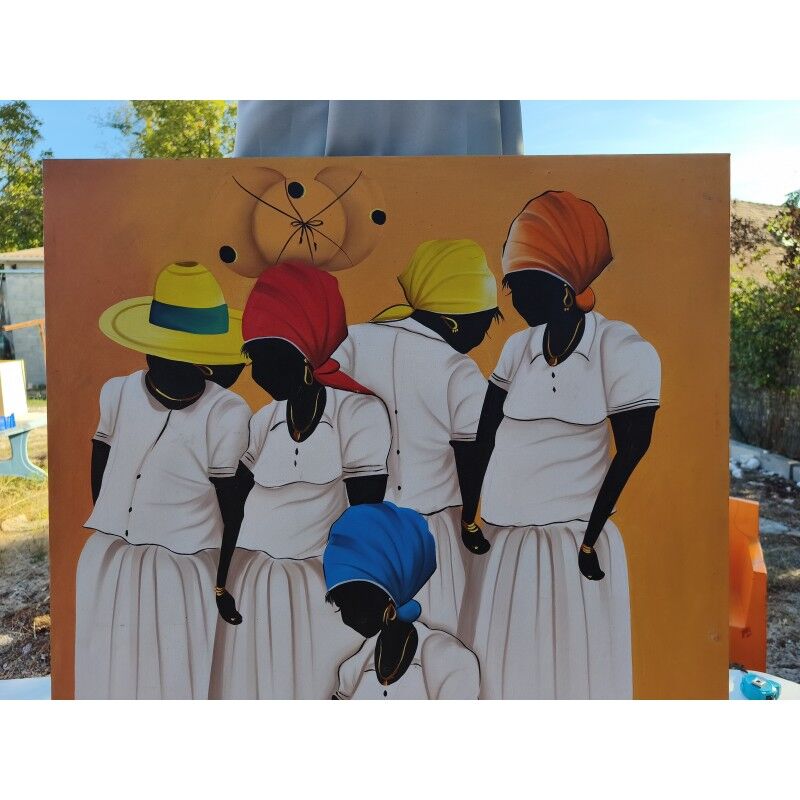 Huile sur toile, République Dominicaine