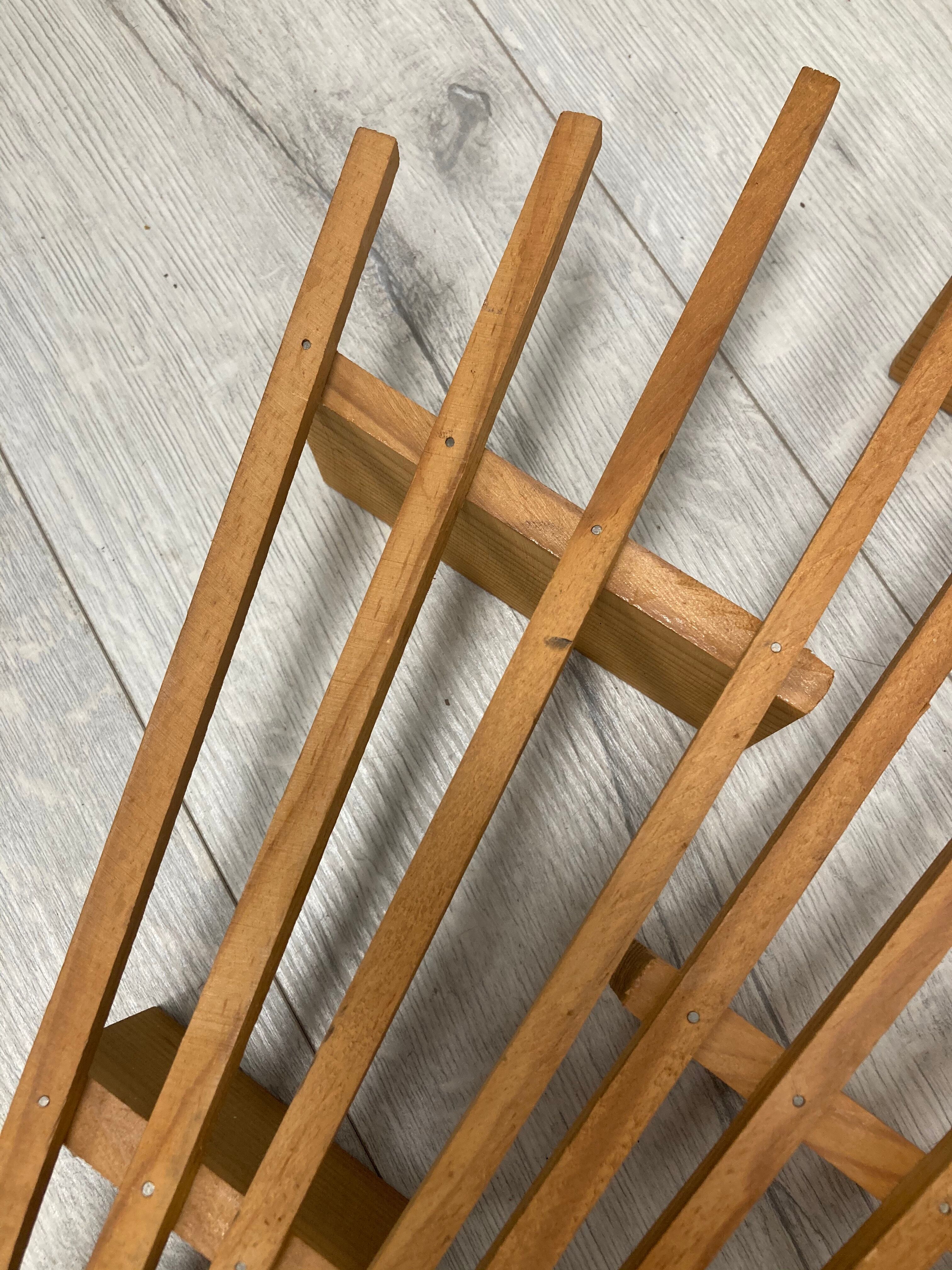 Pair of vintage wall shelves