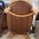 Table ovale vintage en bois