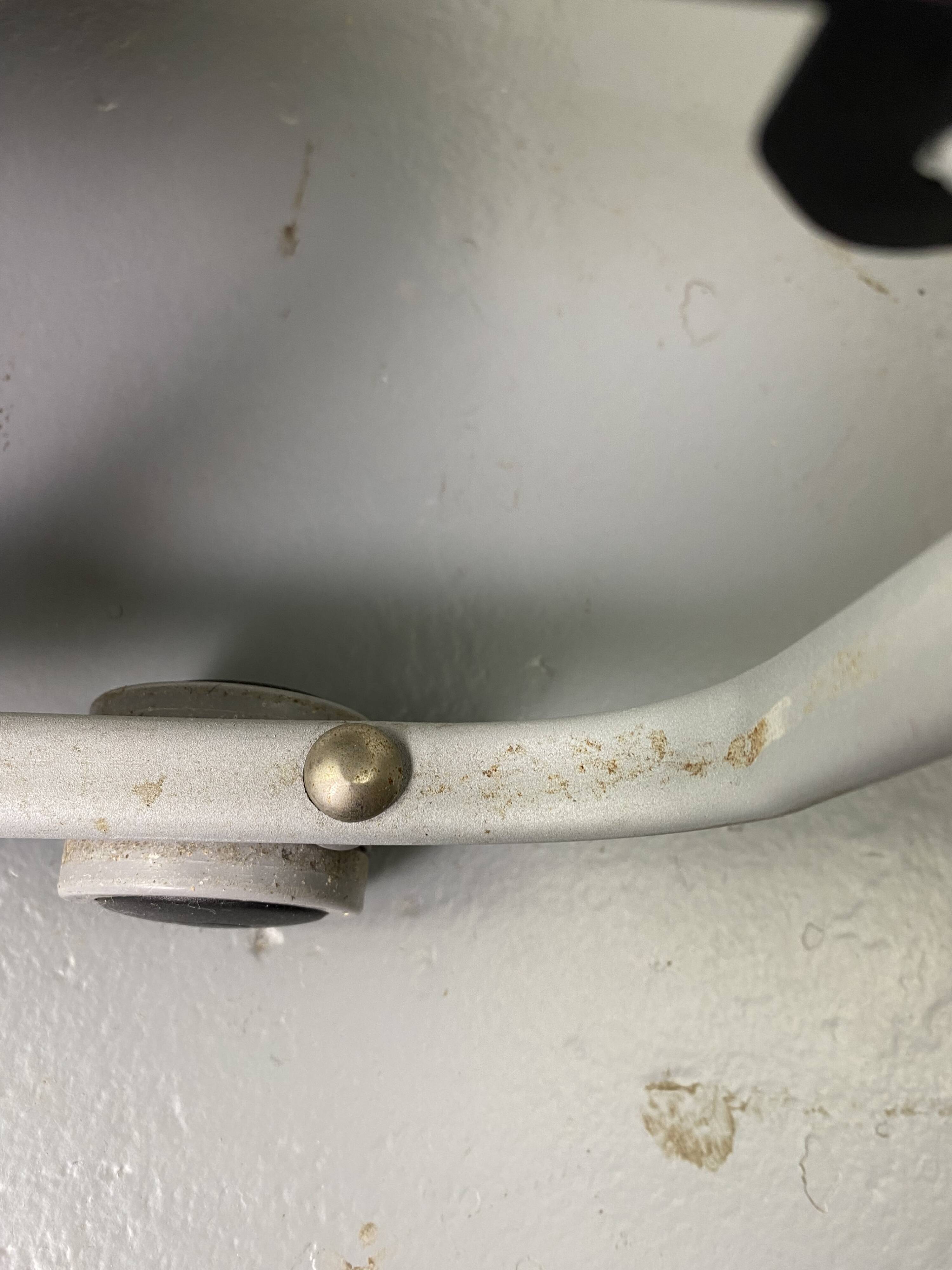 Vintage black Bauhaus folding server