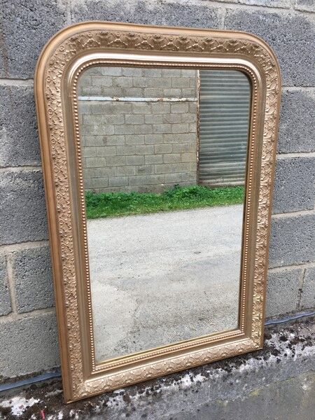 Golden Mirror late 19th 69x103cm
