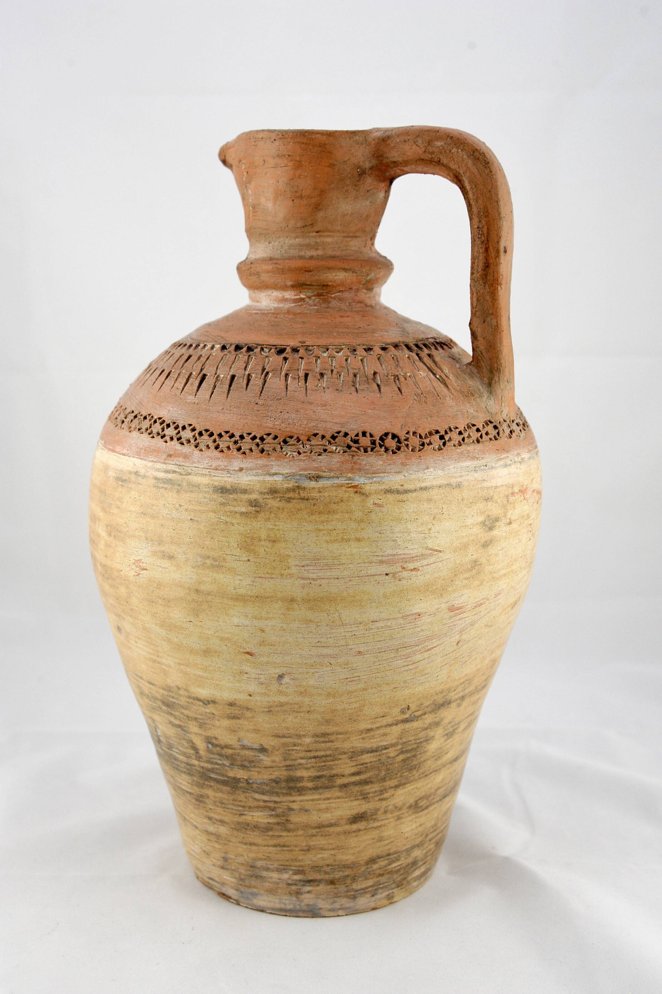 Terracotta jug