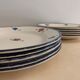 5 flat plates Mary Lou, Digoin Sarreguemines