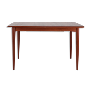 Table à allonge en teck - style scandinave