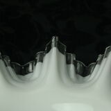 Toothed white opaline lampshade 30s