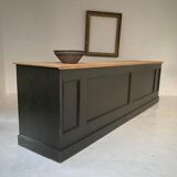 Antique victorian shop counter