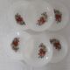 6 assiettes fruits des bois arcopal mûre fraise framboise