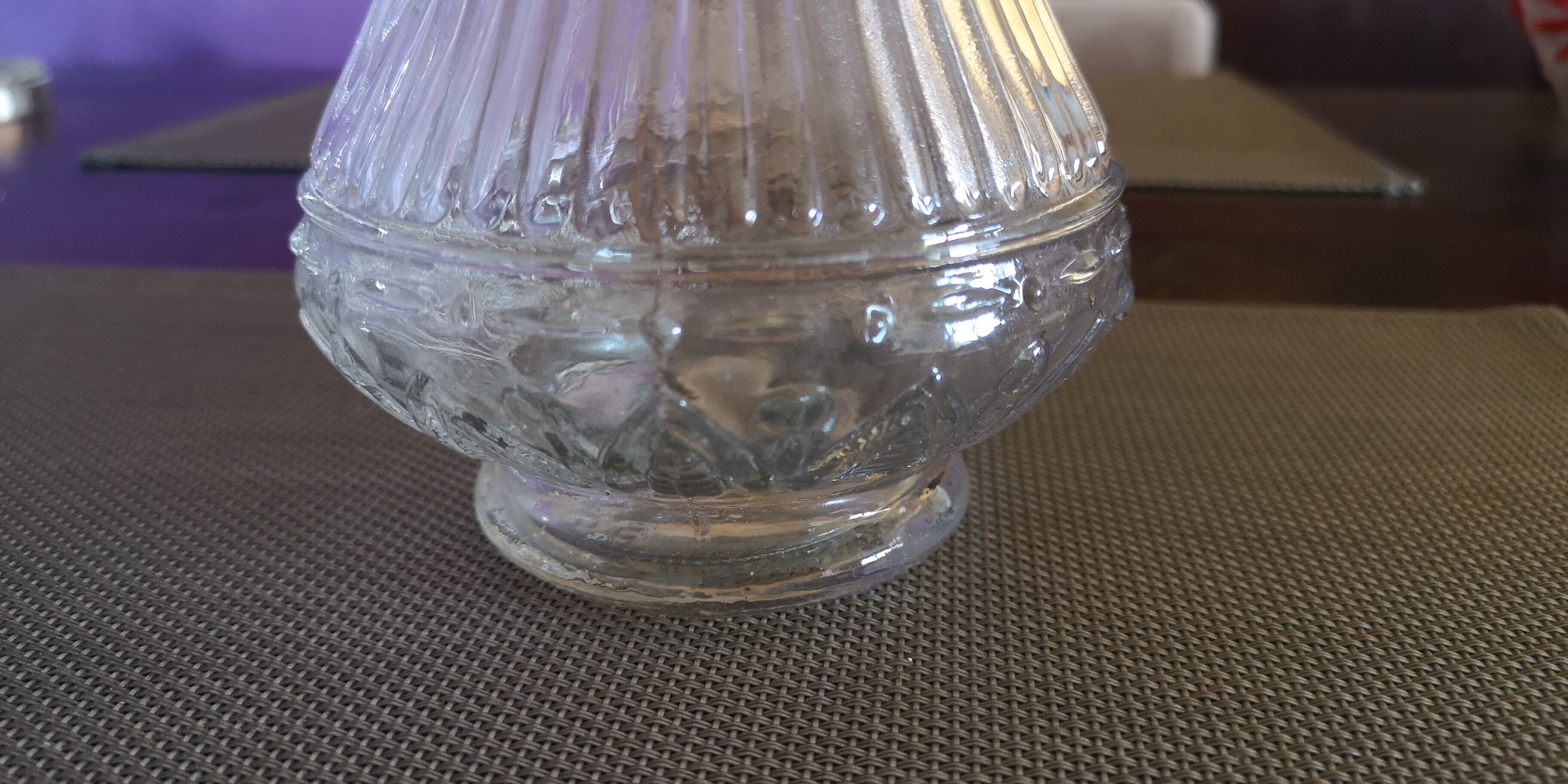 Glass decanter - 1950/1960