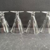 4 Wine glasses – Saint Louis Bossuet service size 10406