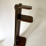 Adjustable bookend 1900 EM.Terquem, wood and brass