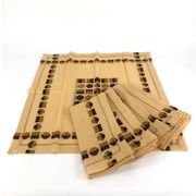 Set of 6 vintage table napkins from the 60s/70s.