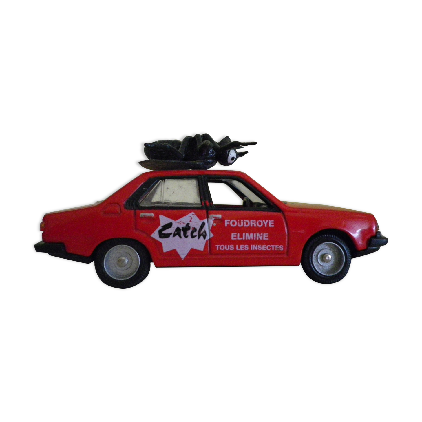 Renault 18 Norev 1/43 avec publicité "Catch" métal