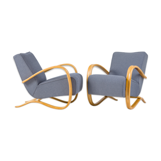 Set of 2 H-269 armchairs by J. Halabala, 30's