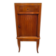 Biedermeier Pillar Cabinet in Cherry Veneer, 1820