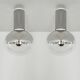 Set of 2 Large 1970s Modernist Flush Lamps by Motoko Ishii for Staff