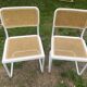 White cescas chairs