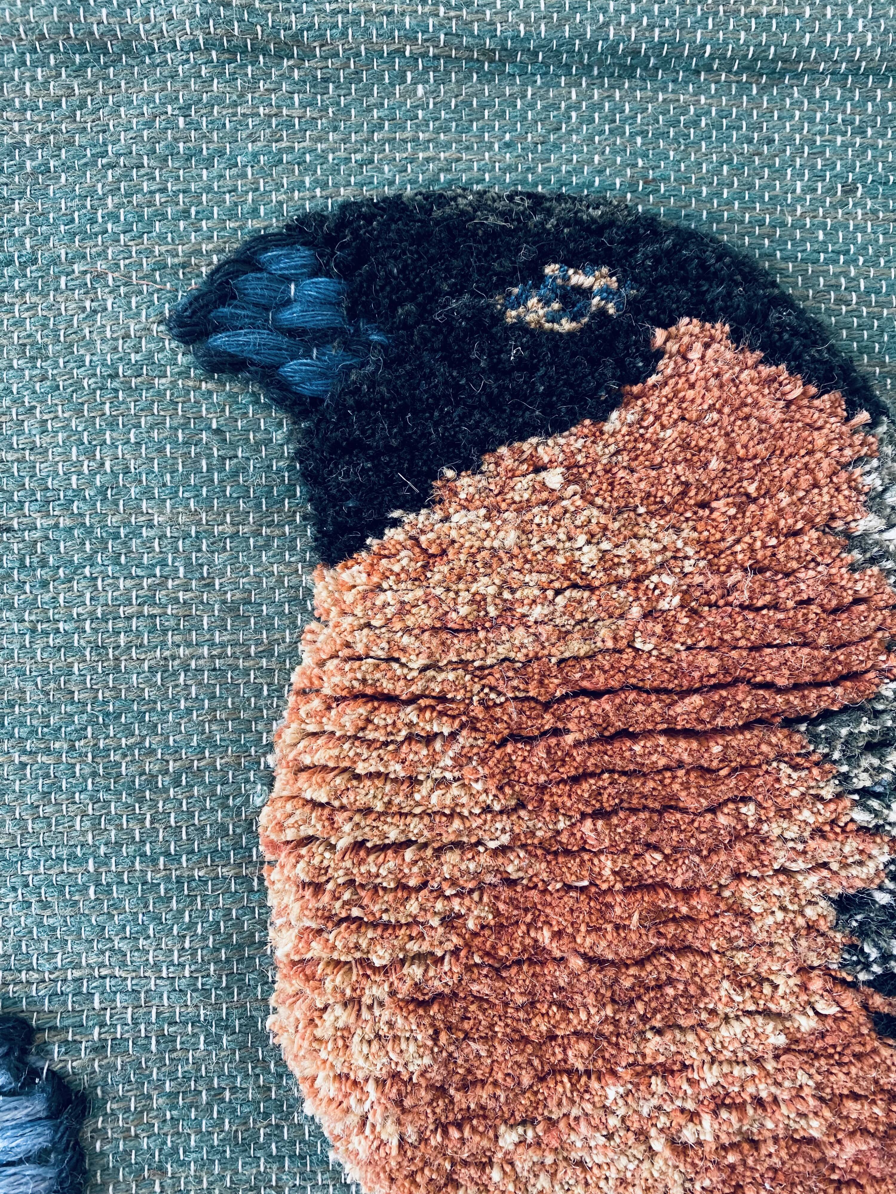 Vintage wall weaving