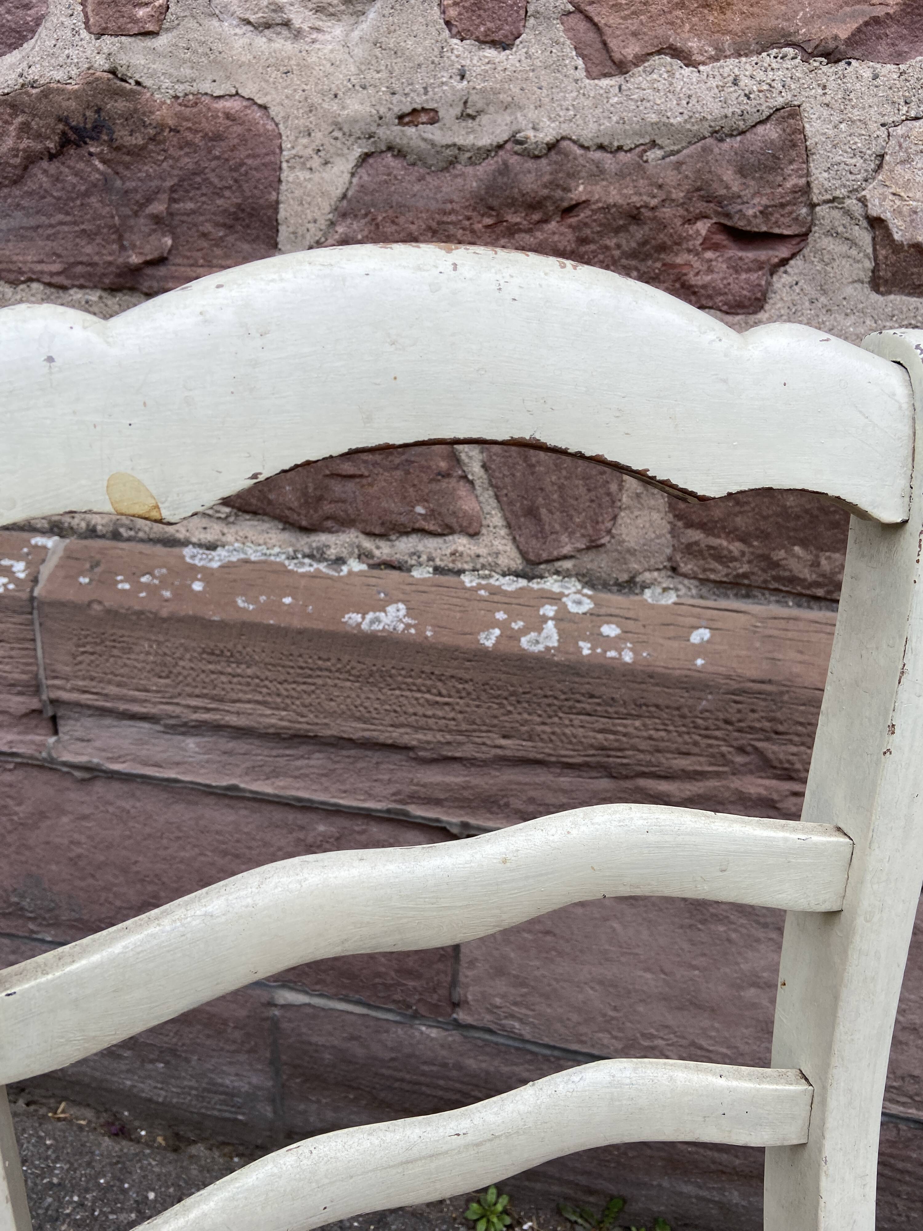 2 chaises d’atelier 1920 brasserie