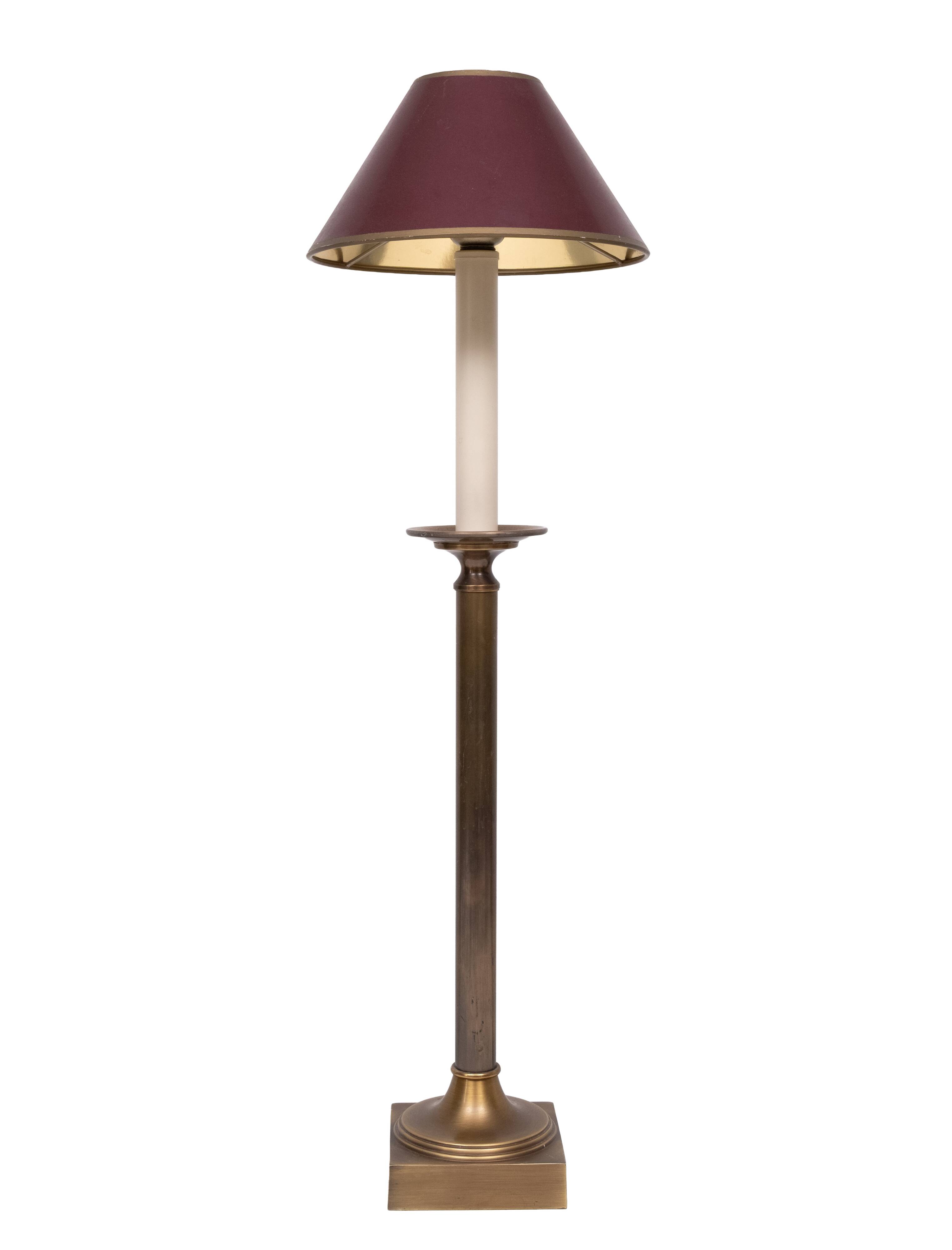Kullmann lampen set Table lamps Bronze color 1970s Germany