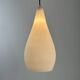Pair of vintage opaline pendant lights