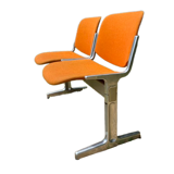 Vintage bench Giancarlo Piretti for Castelli Italy