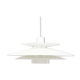 Danish White Horn pendant lamp, 70