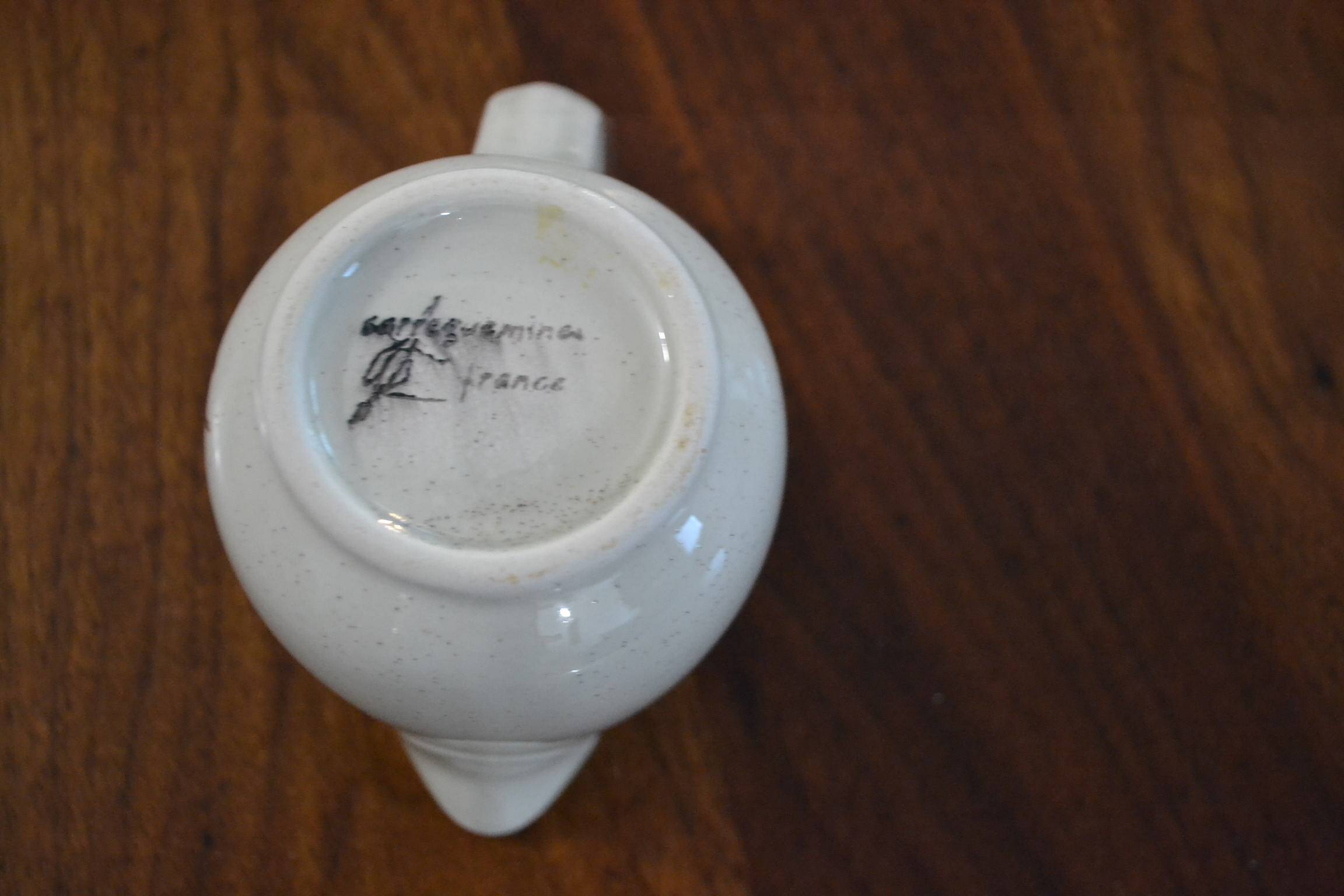 Pot à lait Sarreguemines