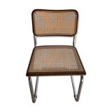 Chair cannage and wood design Cesca B32 Marcel Breuer