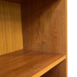 Vintage large teak bookcase danish design 60s