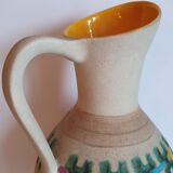 Large vase ceramic pitcher West Germany