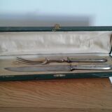 Coffret de service dit "à  gigot" ancien