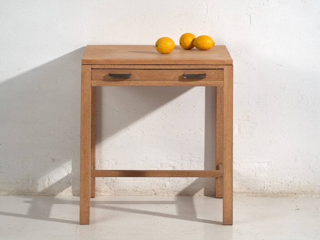Japanese antique side table with drawer – Showa period (c.1926-1970) #79