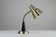 Table / Desk Lamp Model 600/5 by Gemi — Swedish Modernism in Black & Brass, 1960s