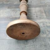 Wooden candle holder