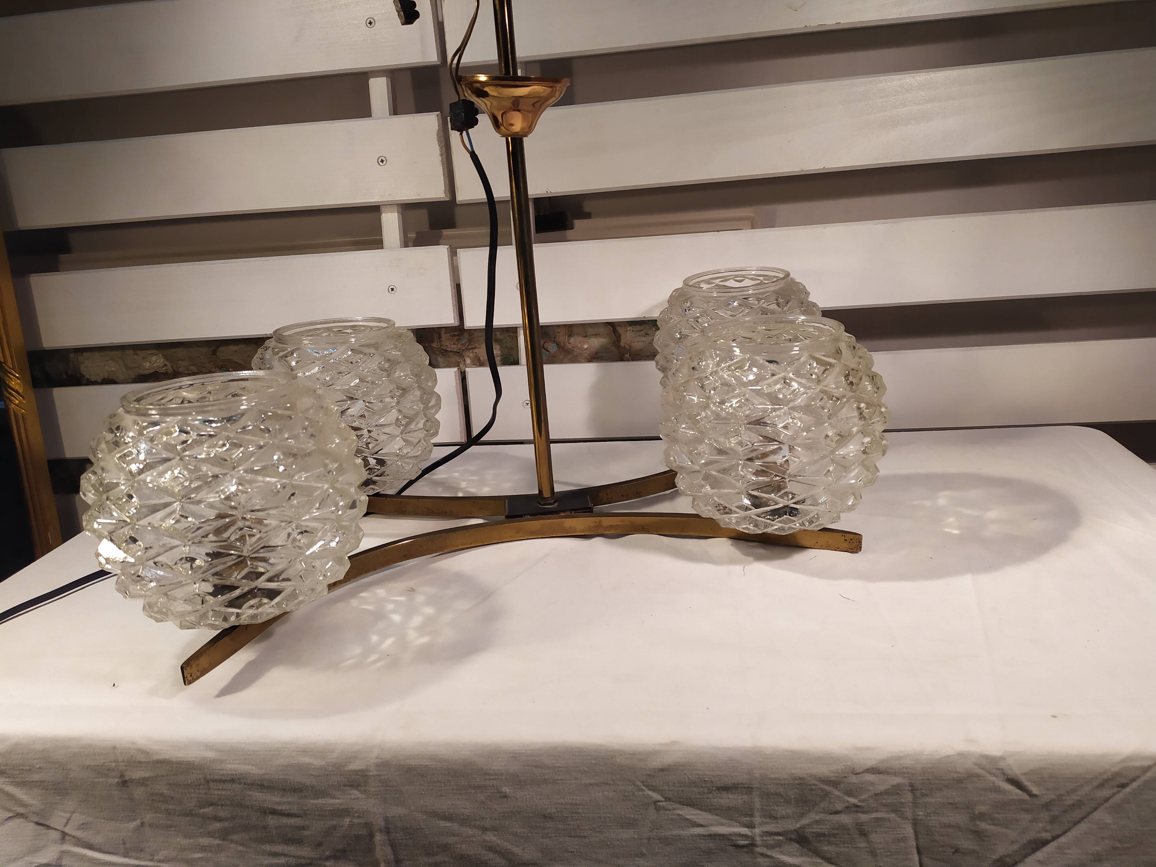 Vintage chandelier 4 lights