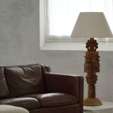 Stouby Møbelfabrik, two-seater sofa in mid-century style in brown leather, 1970s.