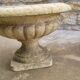 Pair of medicis vases in old reconstituted stone 1950s