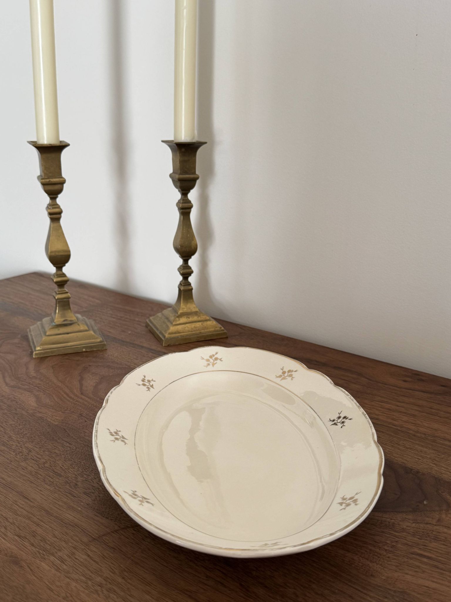 Plat de service ancien Villeroy & Boch Mettlach