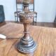Pied de lampe en bois