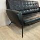3-seater sofa and 2 vintage armchairs feet compass