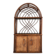 Vintage rattan shelf
