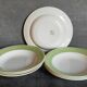 Eight earthenware plates from salins 50s